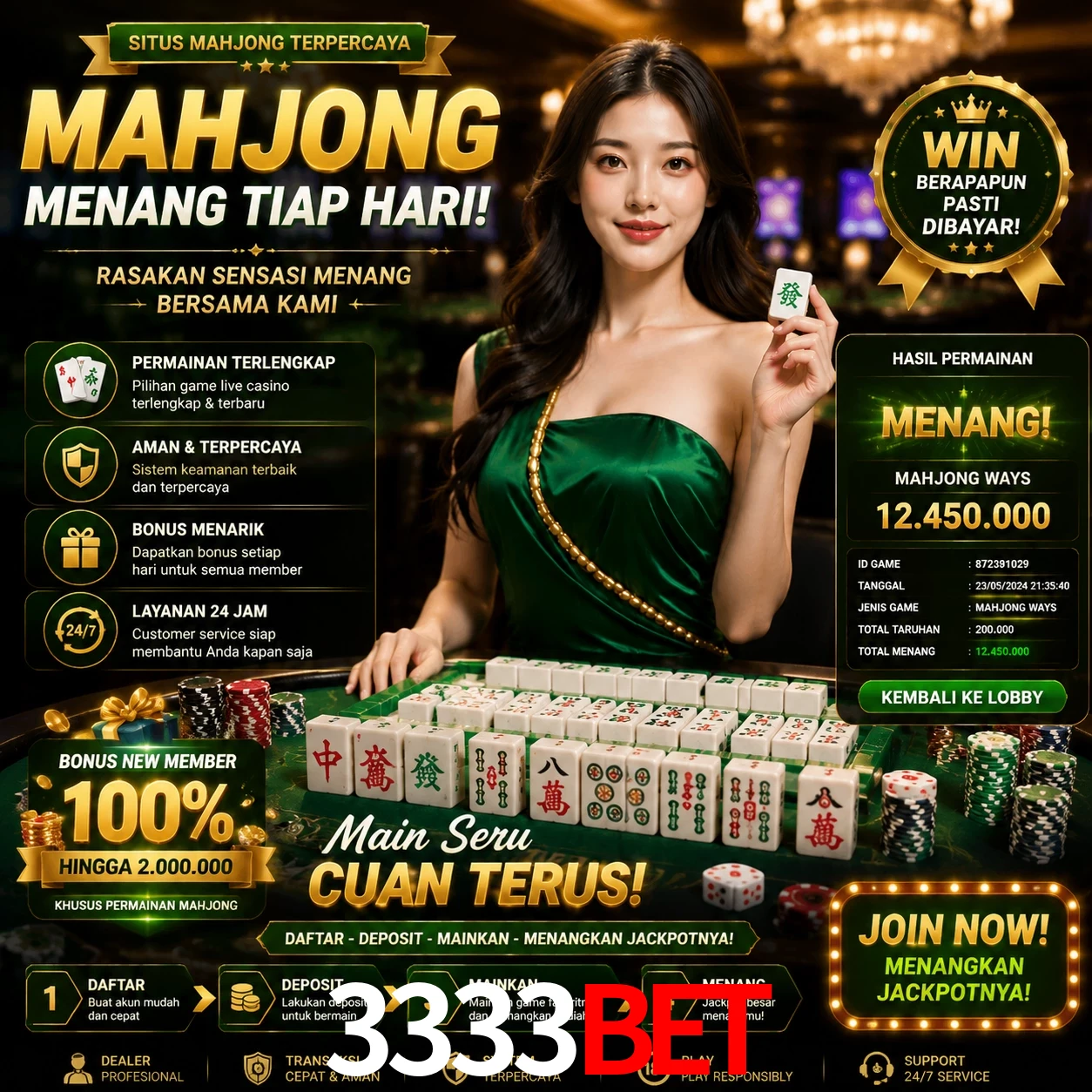 Cashback VIP 3333bet - reembolso semanal